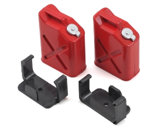 Picture of Yeah Racing 1/10 Crawler Scale "Jerry Can" Accessory Set (Fuel Cans) (Red)