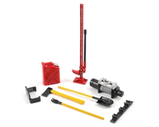 Picture of Yeah Racing 6-Piece Scale Tool Set (Red)