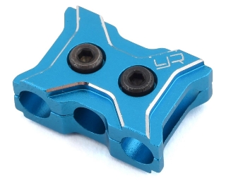 Picture of Yeah Racing Aluminum 12-14 Gauge Wire Clamp (Blue)