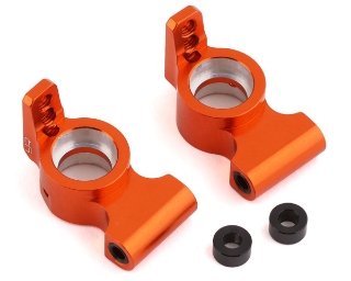 Picture of Yeah Racing HPI RS4 Aluminum Rear Hub Set (Orange) (2)