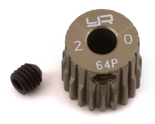 Picture of Yeah Racing 64P Hard Coated Aluminum Pinion Gear (20T)