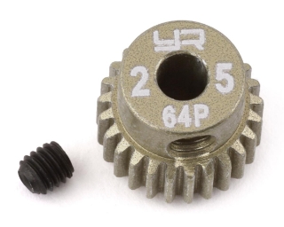 Picture of Yeah Racing 64P Hard Coated Aluminum Pinion Gear (25T)