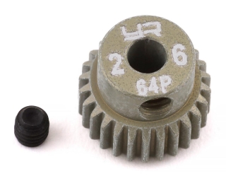 Picture of Yeah Racing 64P Hard Coated Aluminum Pinion Gear (26T)