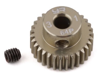 Picture of Yeah Racing 64P Hard Coated Aluminum Pinion Gear (31T)