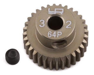 Picture of Yeah Racing 64P Hard Coated Aluminum Pinion Gear (32T)