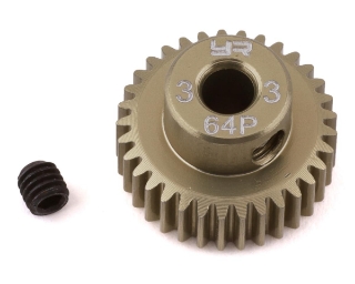 Picture of Yeah Racing 64P Hard Coated Aluminum Pinion Gear (33T)
