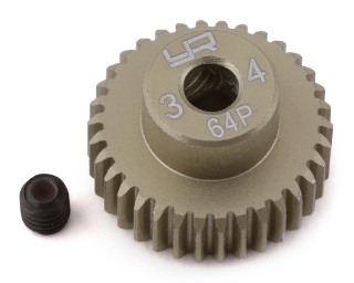 Picture of Yeah Racing 64P Hard Coated Aluminum Pinion Gear (34T)