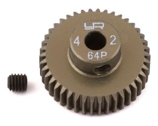 Picture of Yeah Racing 64P Hard Coated Aluminum Pinion Gear (42T)
