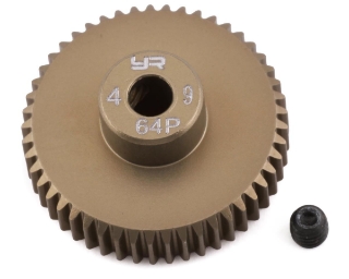 Picture of Yeah Racing 64P Hard Coated Aluminum Pinion Gear (49T)