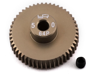 Picture of Yeah Racing 64P Hard Coated Aluminum Pinion Gear (50T)