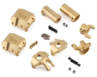 Picture of Yeah Racing SCX10 II High Mass Brass Upgrade Set