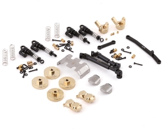 Picture of Yeah Racing SCX24 Metal Upgrade Parts Set (133.7mm Wheelbase)