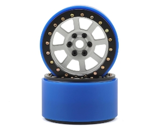 Picture of SSD RC 2.2 Wide Assassin PL Beadlock Wheels (Silver) (2) (Pro-Line Tires)