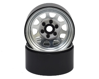 Picture of SSD RC Stock 1.9” Steel Beadlock Wheels (Silver)