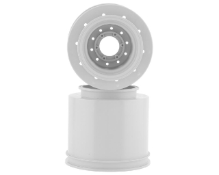 Picture of JConcepts Aggressor 2.6x3.6" Monster Truck Wheel (White) (2) w/17mm Hex