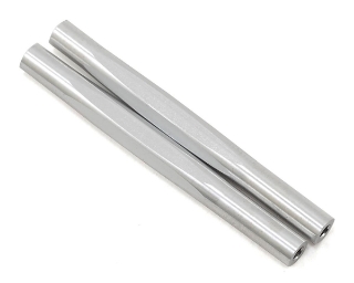 Picture of JConcepts RC10 Classic Diamond Wing Tubes (Silver) (2)
