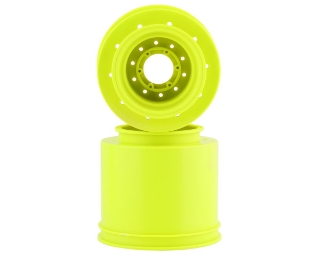 Picture of JConcepts Aggressor 2.6x3.8" Monster Truck Wheel (Yellow) (2) w/17mm Hex