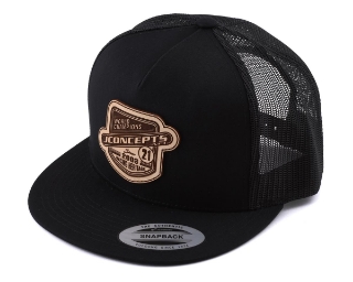 Picture of JConcepts Heritage 21 Snapback Flatbill Hat (Black) (One Size Fits Most)