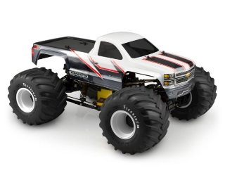 Picture of JConcepts 2014 Chevy 1500 Monster Truck Body (Clear) (Single Cab)