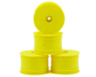 Picture of JConcepts 12mm Hex Mono 2.2 Hex Rear Wheels (4) (TLR 22 5.0) (Yellow)