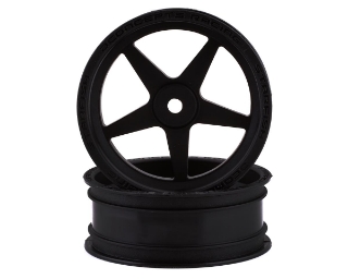 Picture of JConcepts Starfish Street Eliminator 2.2" Front Drag Racing Wheels (Black) (2)