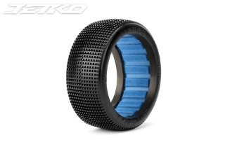 Picture of JetKO Tires Marco 1/8 Buggy Tires, Super Soft with Inserts (Blue Grey) (2)