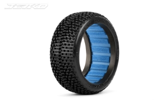 Picture of JetKO Tires Dirt Slinger 1/8 Buggy Tires, Medium Soft with Inserts (Blue Grey) (2)