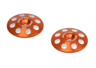 Picture of 1/8 Buggy XL Wing Buttons, 22mm (2), Orange