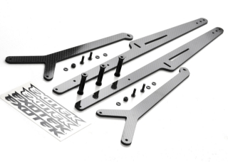 Picture of 22S Ladder Wheelie Bar Set, Carbon Fiber, Extra Long, Adjustable