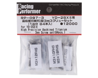 Picture of Yokomo YD-2SXIII Racing Performer Titanium 3mm Screw Set