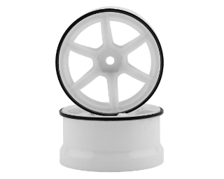 Picture of Yokomo 12mm Hex Racing Performer High Traction RWD Drift Wheels (White) (2)