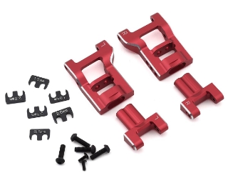 Picture of Yokomo YD-2 Aluminum Adjustable Rear Short H Arm Kit (Red)