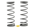 Picture of Team Associated RC8B3.1 Front V2 Shock Spring Set (Yellow - 5.7lb/in) (2)