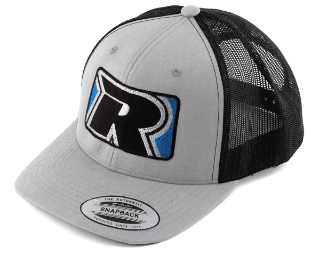 Picture of Reedy 2022 "Flatbill" Trucker Hat (Silver/Black) (One Size Fits Most)