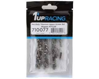 Picture of 1UP Racing Mugen MTC2R Pro Duty Upper Titanium Upper Screw Set