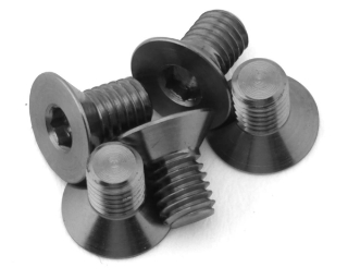 Picture of 1UP Racing Titanium Pro Duty Flat Head Screws (5) (3x5mm)