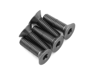 Picture of 1UP Racing Titanium Pro Duty Flat Head Screws (5) (3x10mm)