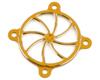 Picture of Team Brood Aluminum 35mm Fan Cover (Yellow)