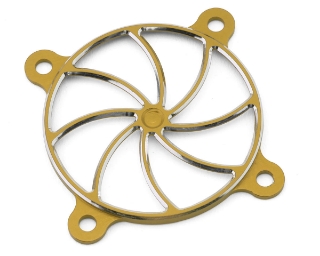 Picture of Team Brood 40mm Aluminum Fan Cover (Yellow)