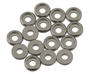 Picture of Team Brood 3mm 6061 Aluminum Button Head Washer (Gun Metal) (16)