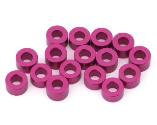 Picture of Team Brood 3x6mm 6061 Aluminum Ball Stud Washers Extra Large Kit (pink) (16)