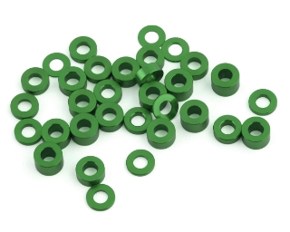 Picture of Team Brood 3x6mm 6061 Aluminum Ball Stud Washer Full Kit (Green) (32)
