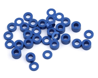 Picture of Team Brood 3x6mm 6061 Aluminum Ball Stud Washer Full Kit (Blue) (32)