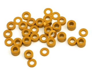 Picture of Team Brood 3x6mm 6061 Aluminum Ball Stud Washer Full Kit (Yellow) (32)