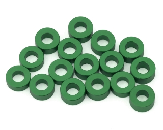 Picture of Team Brood 3x6mm 6061 Aluminum Ball Stud Washers Large Kit (Green) (16)