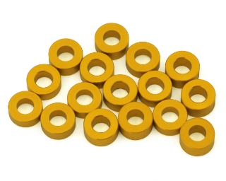 Picture of Team Brood 3x6mm 6061 Aluminum Ball Stud Washers Large Kit (Yellow) (16)