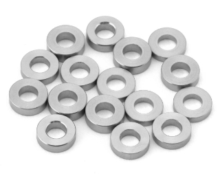 Picture of Team Brood 3x6mm 6061 Aluminum Ball Stud Washers Medium Kit (Silver) (16)