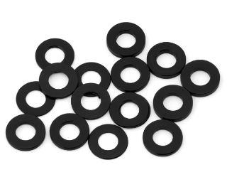 Picture of Team Brood 3x6mm 6061 Aluminum Ball Stud Washers Small Kit (Black) (16)