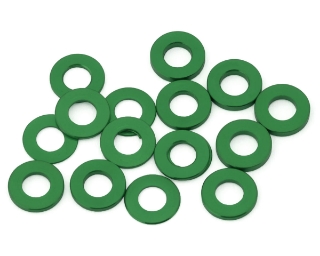 Picture of Team Brood 3x6mm 6061 Aluminum Ball Stud Washers Small Kit (Green) (16)