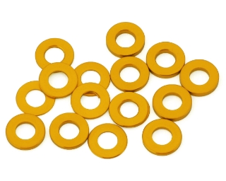 Picture of Team Brood 3x6mm 6061 Aluminum Ball Stud Washers Small Kit (Yellow) (16)